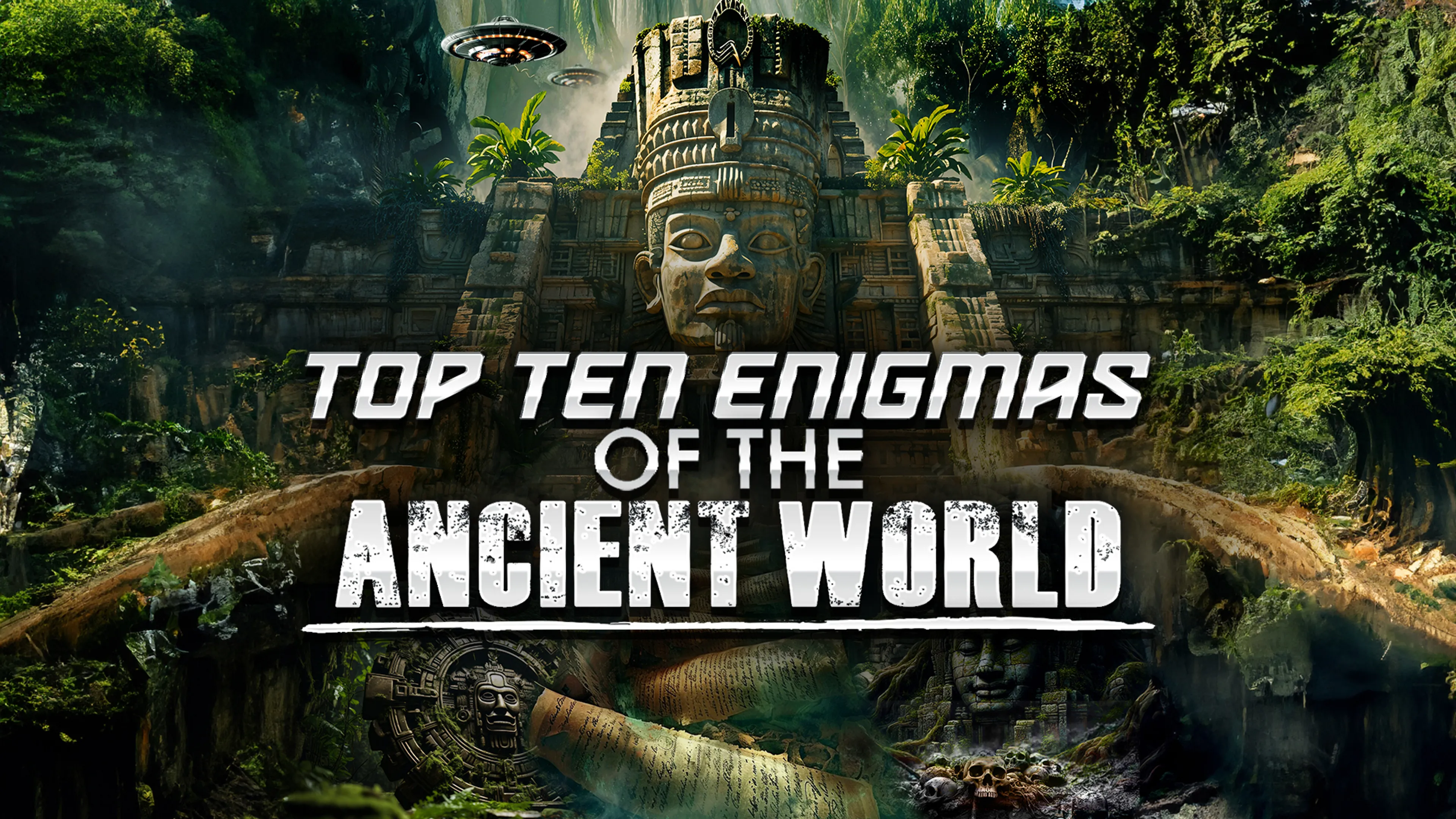 Top Ten Enigmas of the Ancient World poster